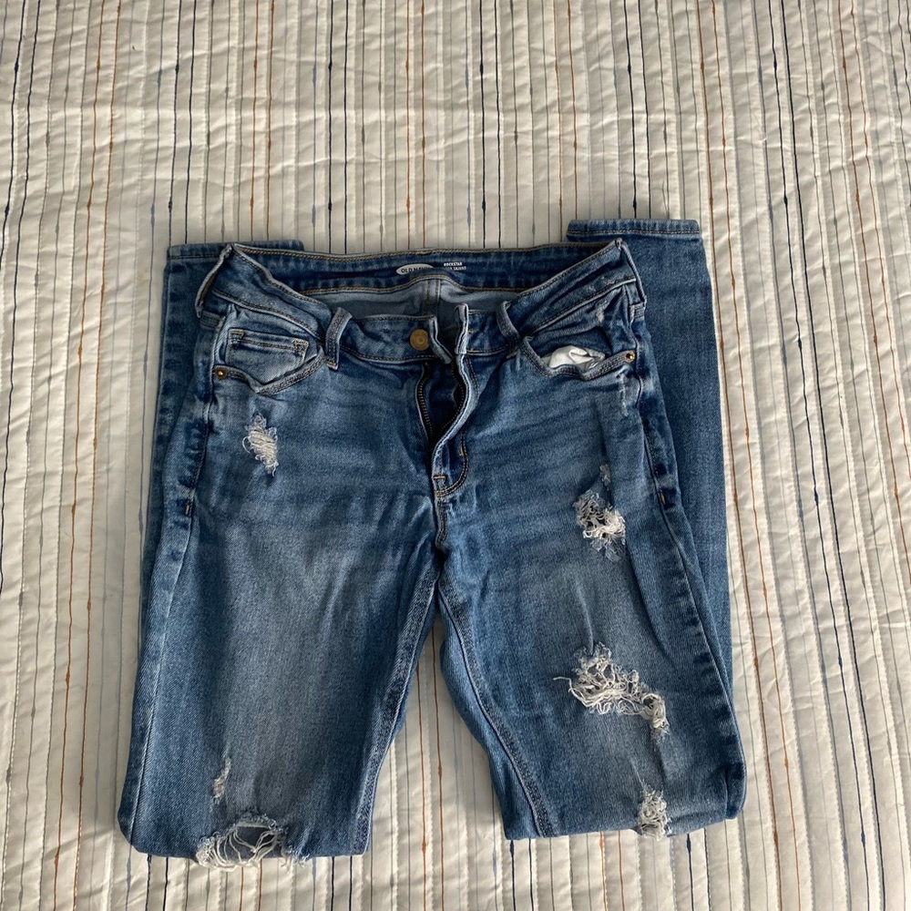 Old Navy Ripped Skinny Jeans